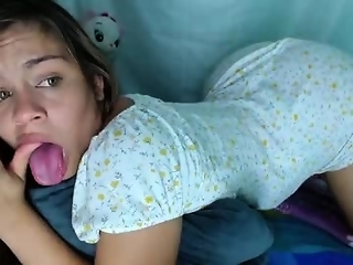 fiery_yumms is 19 year old naughty latino webcam couple