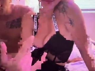 hellok1tty666 is  year old gothic asian webcam couple