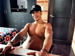 adam_valencia is  year old latino webcam boy