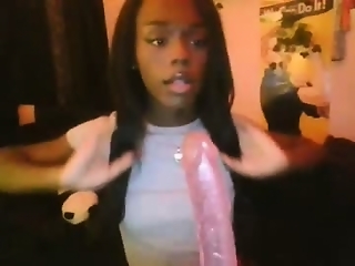 missymixingmiss is  year old ebony webcam shemale